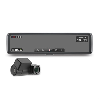 Mio R850T 星光級2K電子後視鏡 數位防眩 WIFI GPS 雙鏡行車紀錄器 後鏡頭車內版 贈128G卡 送安裝
