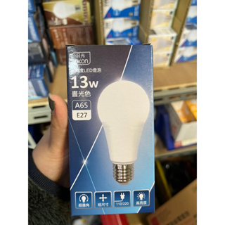 台灣日光燈 LED 13W白光 燈泡💡