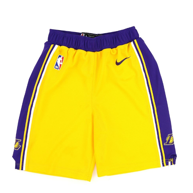 NBA NIKE 洛杉磯 湖人隊 兒童球褲 Los Angeles Lakers