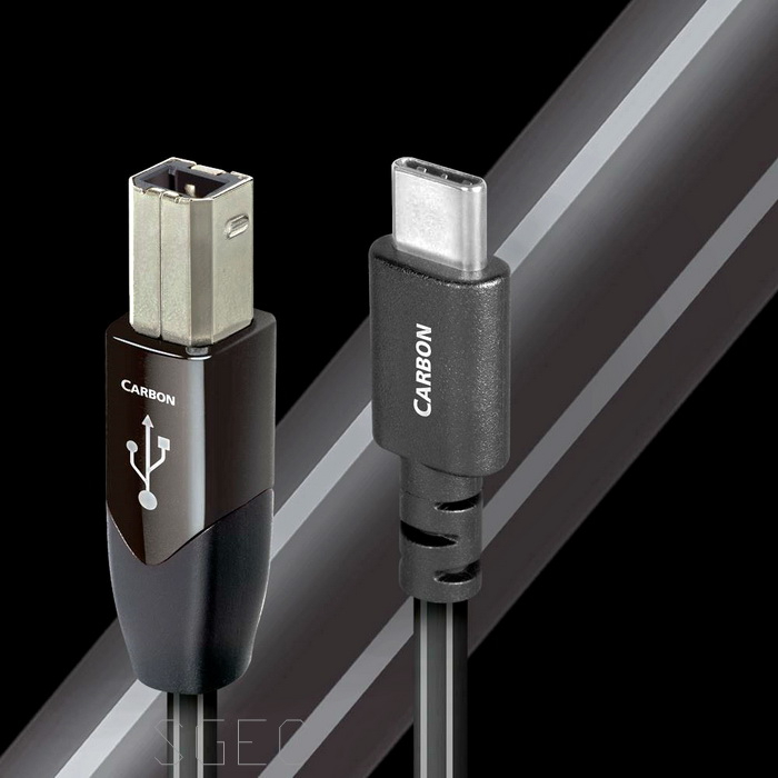 AudioQuest 碳 Carbon USB線 B to Type C打印機 掃描儀 0.75M 1.5M 3M 5M