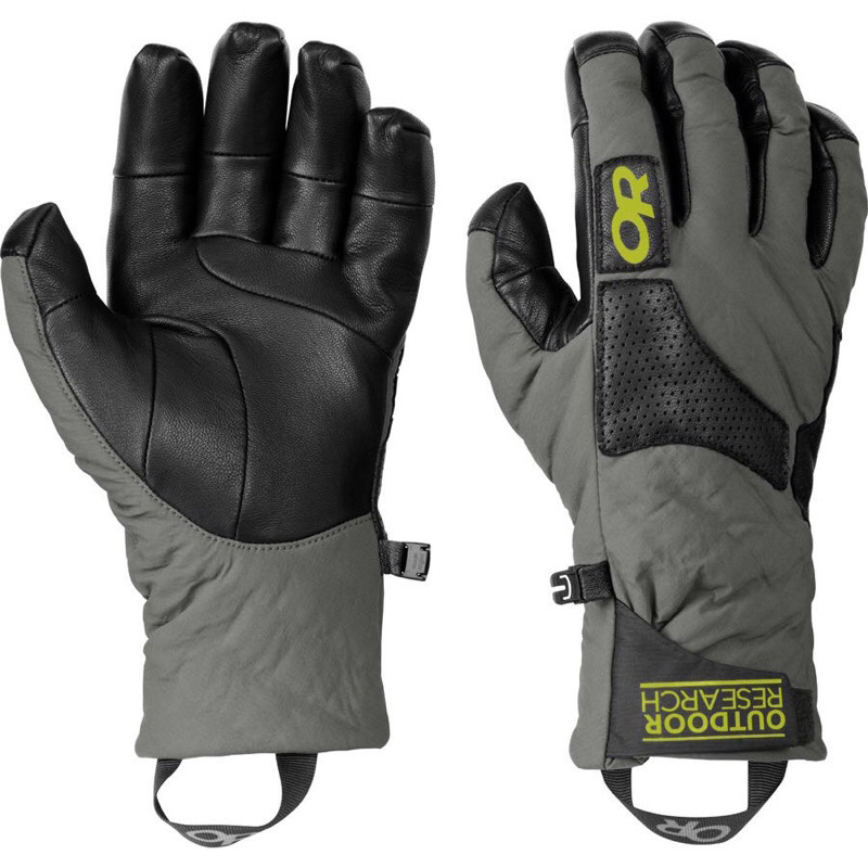 美國OR 男 皮革化纖 防風防寒 保暖手套 戶外 登山 賞雪 outdoor  Gloves 始祖鳥 mammut