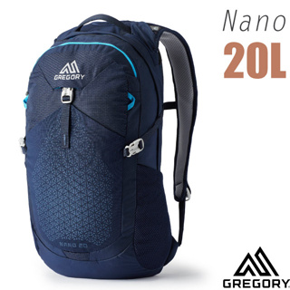 【美國 GREGORY】多功能休閒後背包 NANO 20L.書包(水袋/平板電腦隔間)_亮海軍藍_111499