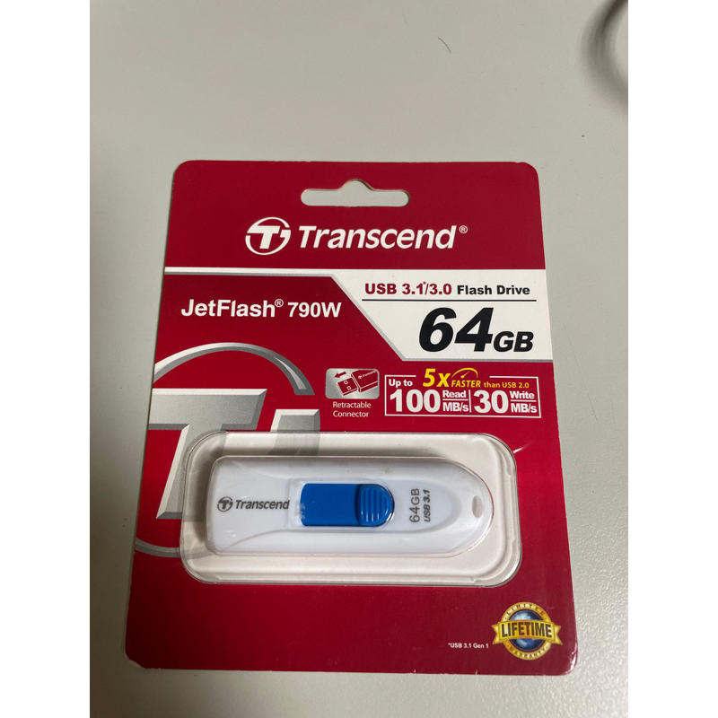 Transcend 創見隨身碟64GB USB3.1