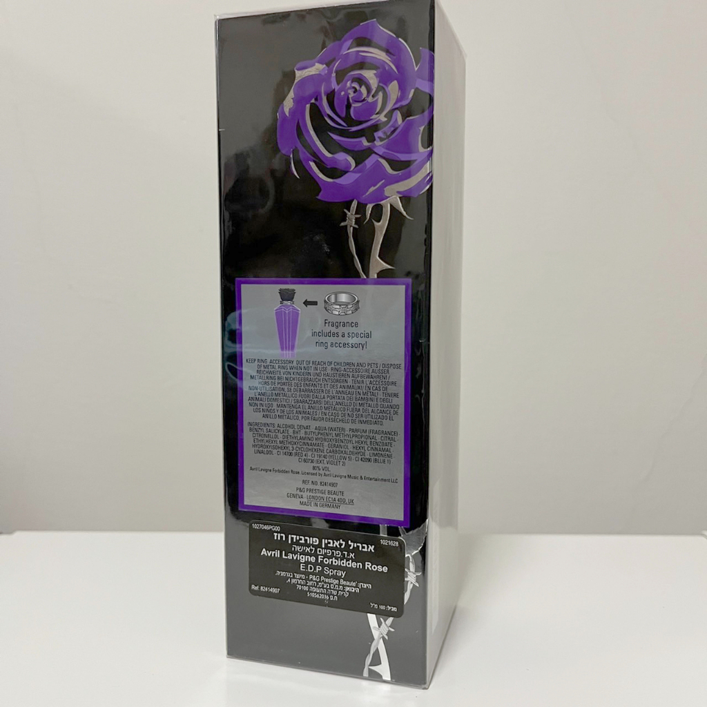 ☆歐美洋行☆Avril Lavigne艾薇兒個人香水Forbidden rose 禁忌玫瑰淡