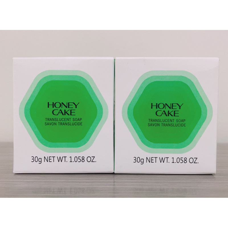 日本資生堂 HONEY CAKE 翠綠蜂蜜香皂 日本輸入版本 30g