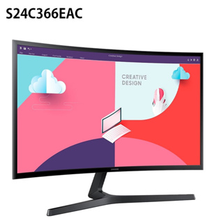 米特3C數位–Samsung 三星 S24C366EAC 24型 1800R曲面螢幕