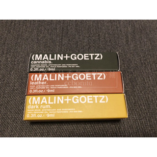 ❣️美國(MALIN+GOETZ)滾珠香氛油9ml-皮革/深蘭姆/大麻草/草莓/限量聯名款(Brain Dead)