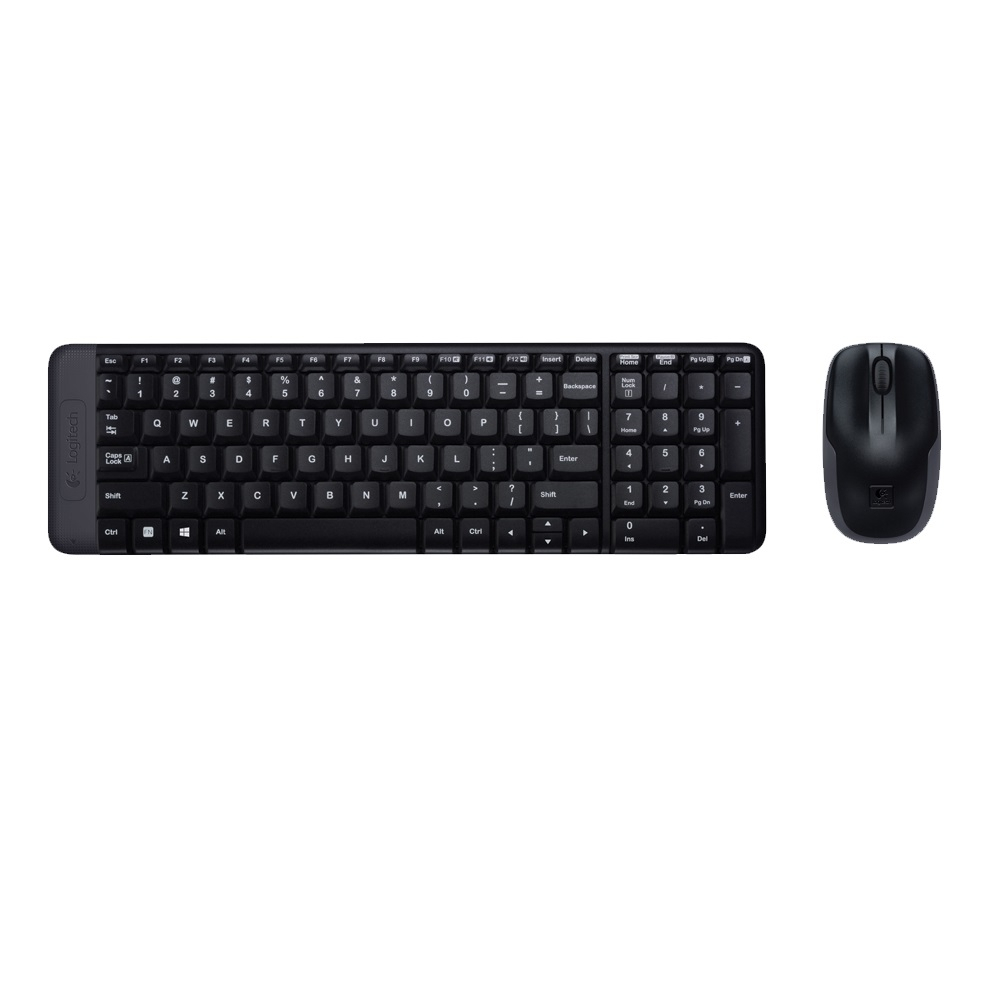 【Logitech 羅技】MK220 無線鍵盤滑鼠組