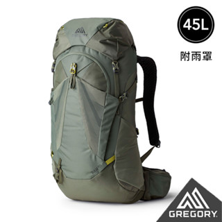 【臺灣黑熊】美國 Gregory ZULU 45L 透氣網架 登山揹包 附防雨揹包套 牧草綠 M/L