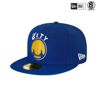 NEW ERA 59FIFTY 5950 NBA 金州 勇士 勇士隊 藍/黃 棒球帽 鴨舌帽 帽子 ⫷ScrewCap⫸