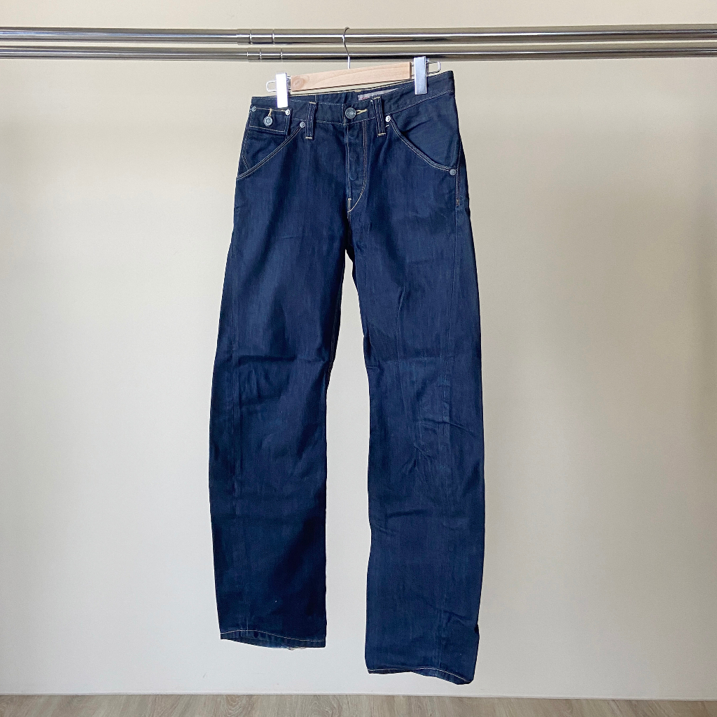 [二手] 男 LEVI'S Engineered Jeans 木村拓哉3D剪裁丹寧褲牛仔褲 29腰 :: 藍色