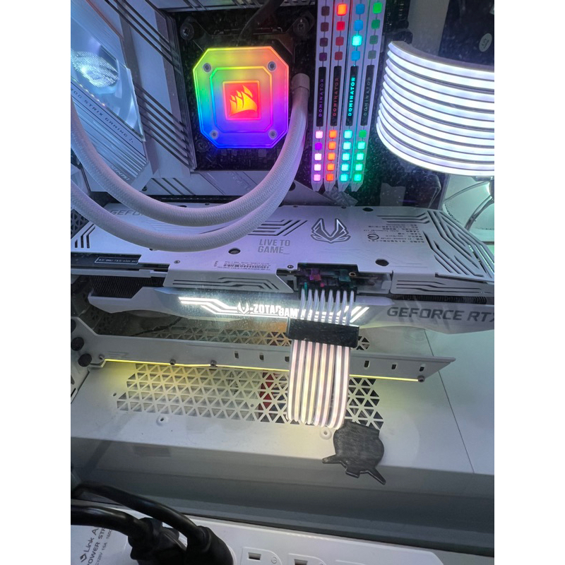 zotac 索泰 RTX 3080 trinity oc white 雪白版