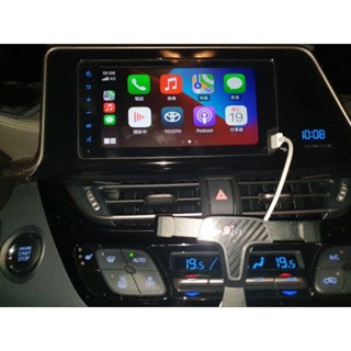 豐田7吋Carplay.Usb.藍芽.全系列都可以安裝全新配件齊全Yaris.wish.altis.Camry.chr
