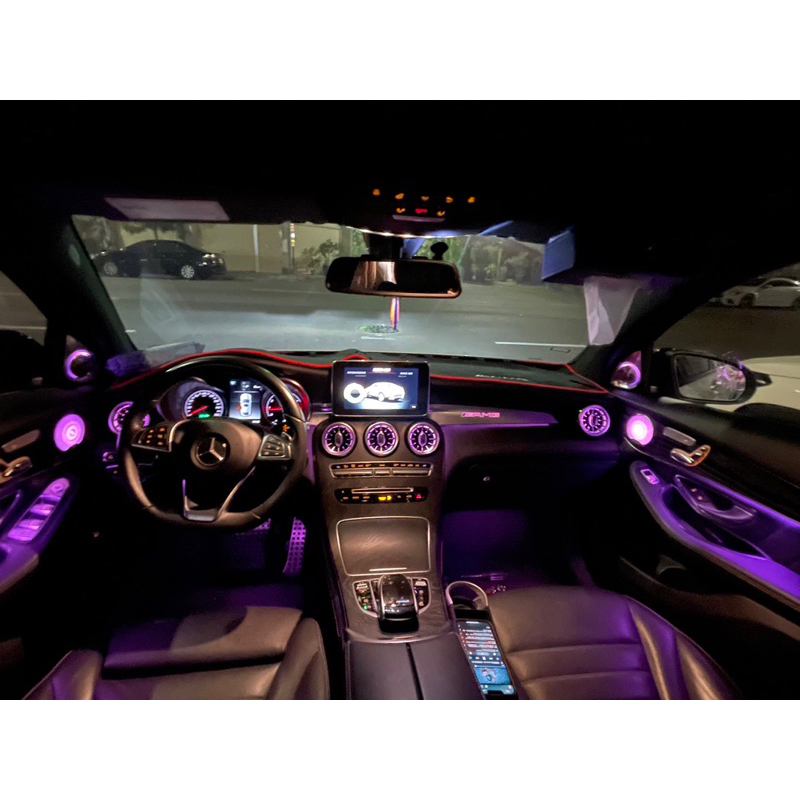 Mercedes-Benz賓士 C級 w205 s205 c205 GLC w253 最新4D 旋轉高音、全車氣氛燈