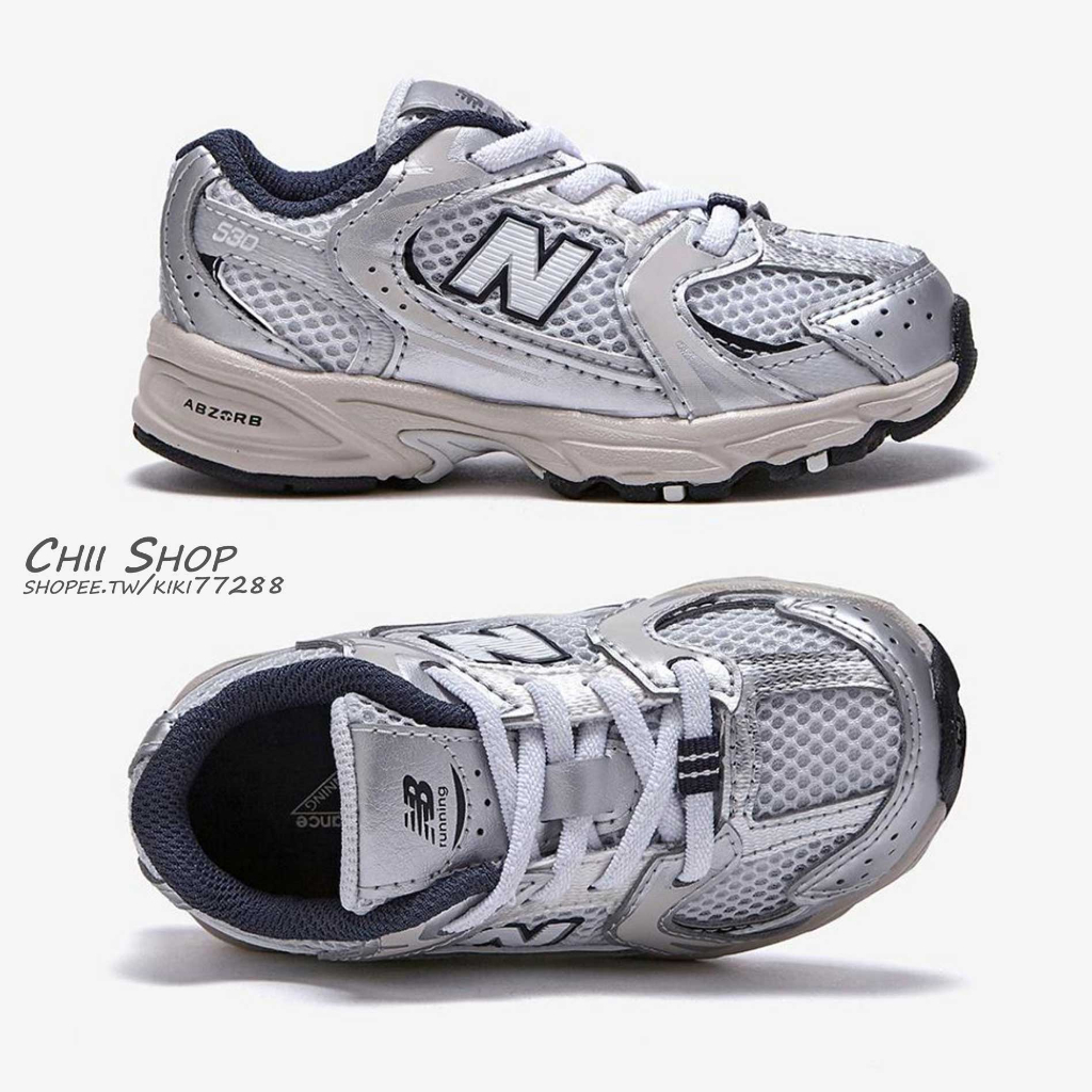 【CHII】韓國 New Balance 530 童鞋 球鞋 小童 銀灰色 IZ530KA