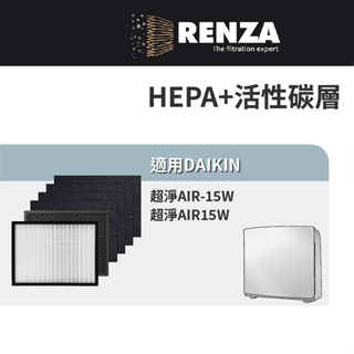 適用 佳醫超淨 AIR-15W AIR15W SF-15 HEPA-15 CO-15 HEPA+活性碳 濾網