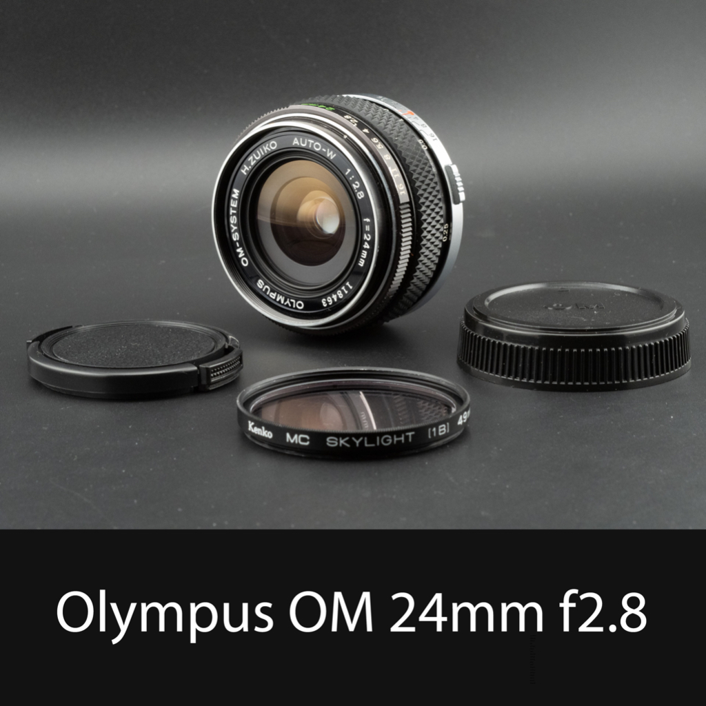 良品 Olympus OM 24mm f2.8 廣角鏡頭 #118463｜底片效應