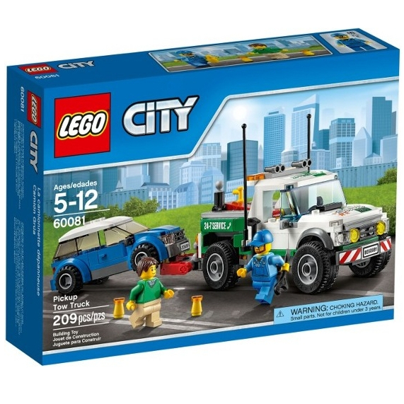 Lego 60081 CITY 道路救援拖車