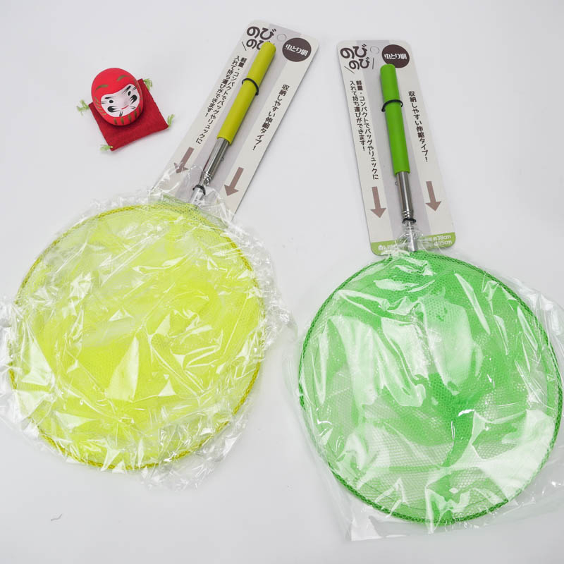 日本 兒童用伸縮捕蟲網 夏天必備 小孩用的抓蟲工具 甲蟲好朋友