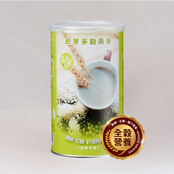 【妙果食品】多穀燕麥 全穀燕麥 多穀粉 穀物飲 全穀飲 多穀燕麥 糙米 小麥胚芽 (600g/罐)