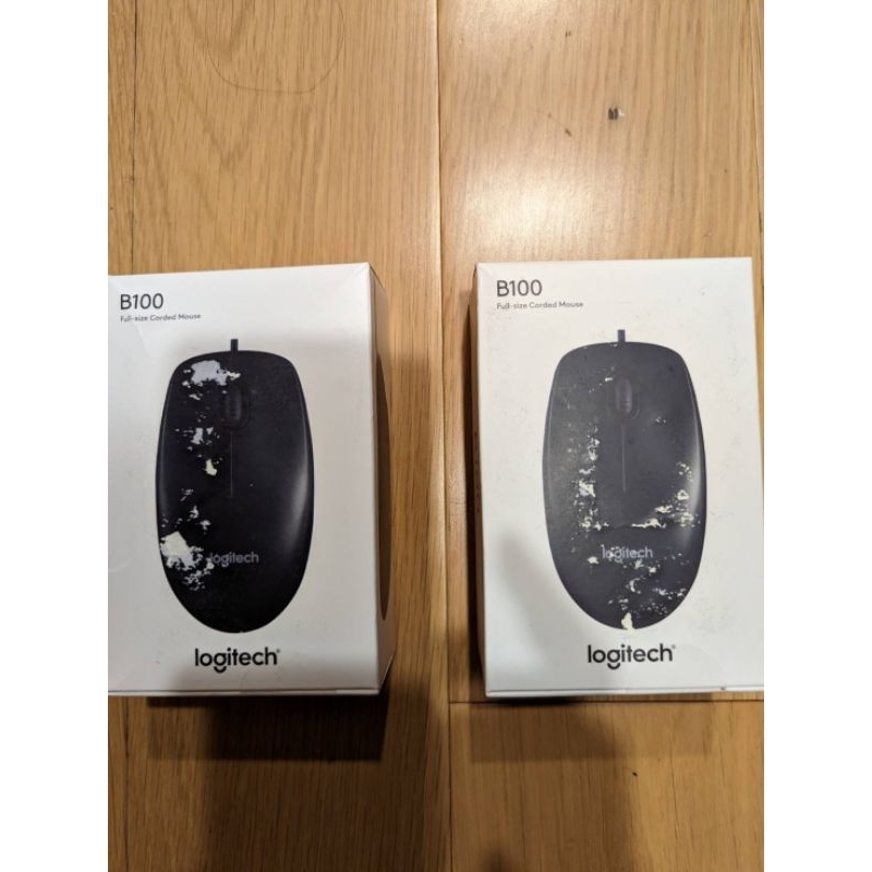 「現貨」Logitech 羅技 B100 有線光學滑鼠 全新未拆封 羅技原廠正品