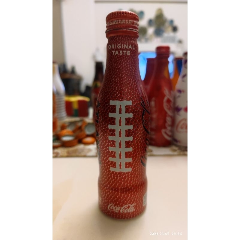 可口可樂美國2019年亞特蘭大超級碗超級盃紀念鋁瓶，空瓶收藏美品