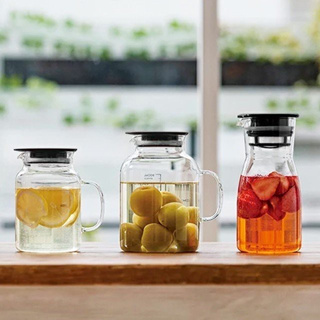 📣現貨 多款可選 日本製 HARIO 耐熱玻璃壼 水果茶壼 水瓶 冷泡壼 700ml 500ml 1000ml