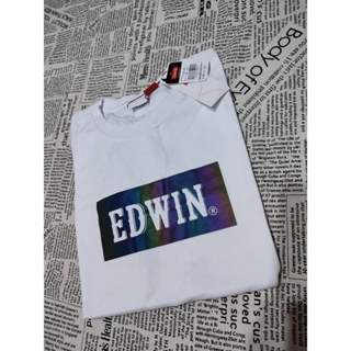 特價(正品)代購EDWIN鑀德恩☘️女生☘️ LOGO 短袖 T恤 上衣--S號