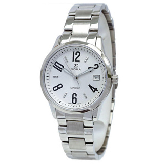 【SIGMA】簡約數字刻度女錶 88023B-2 32mm 現代鐘錶