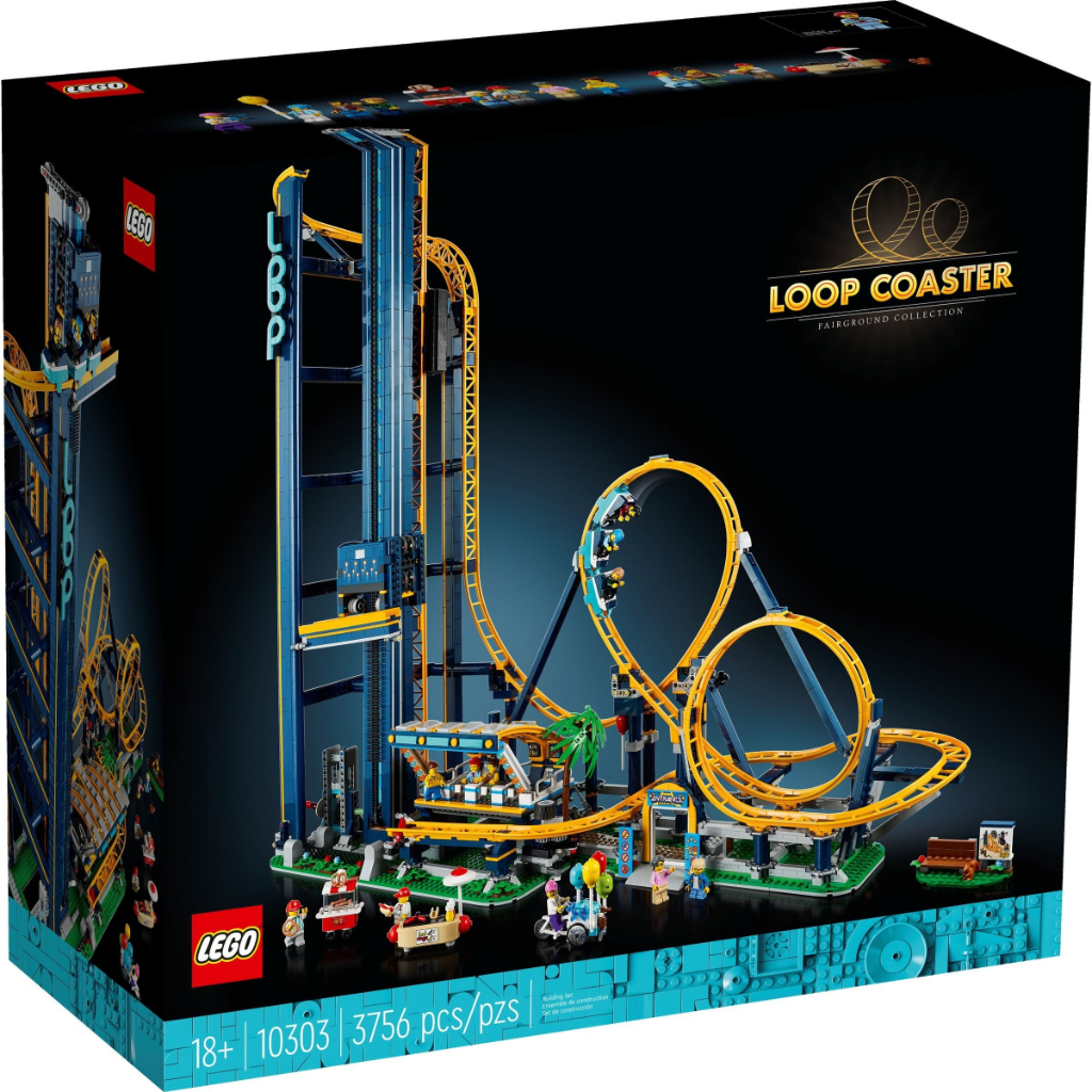 【小天使玩具】(現貨) LEGO 10303 環型雲霄飛車