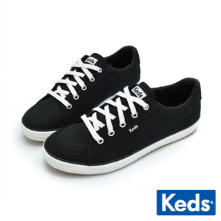 【Keds】CENTER III 舒適帆布百搭休閒鞋-黑 (9231W113486)