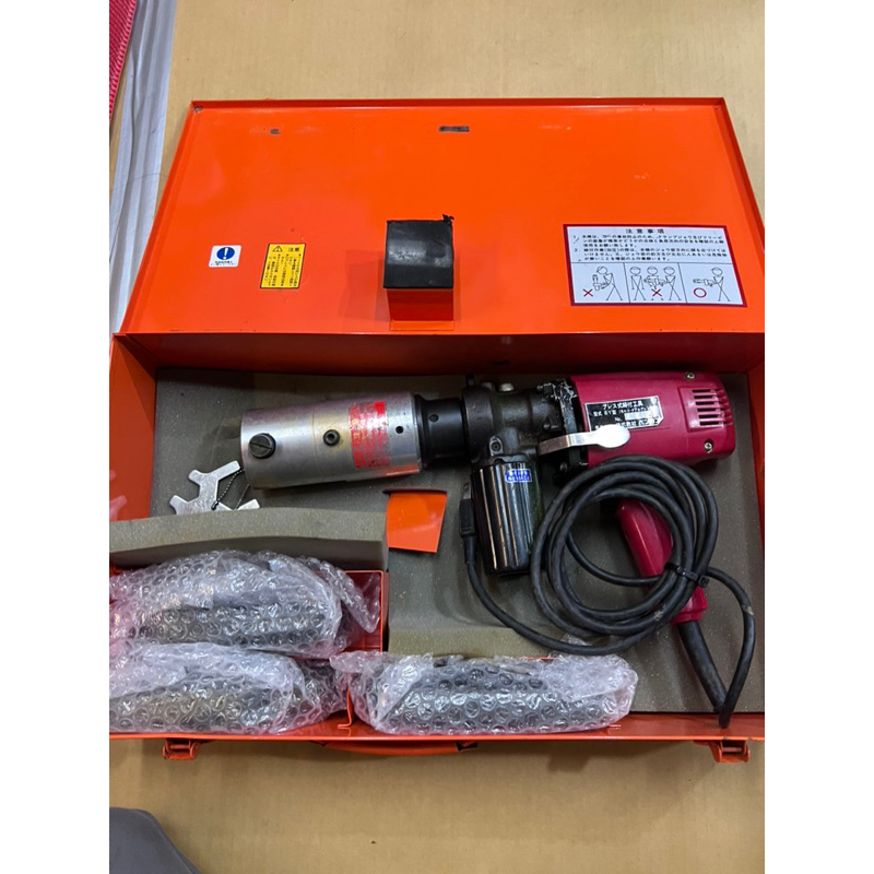 二手日本外匯大亞 不鏽鋼壓接工具 插電 水管壓接機 13-20-25 插電 110V 壓接