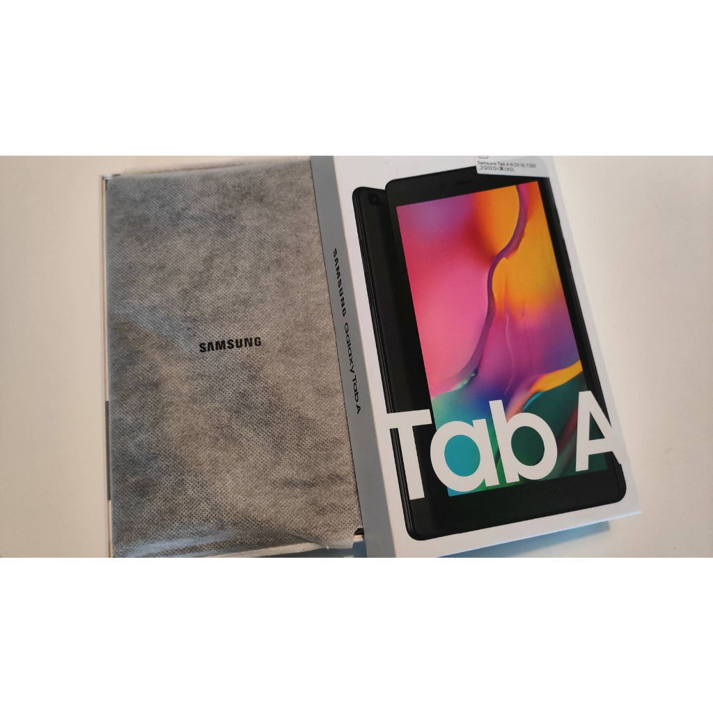 SAMSUNG GALAXY TAB A T295 2G + 32G 黑 8吋(二手九成新配件完整)