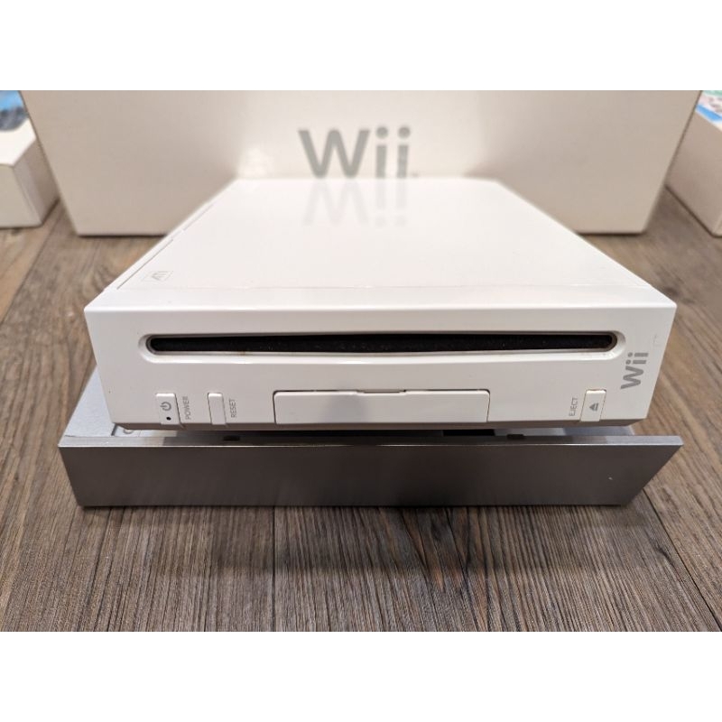 Wii 遊戲機 水貨 白 雙搖桿 3遊戲 盒單全
