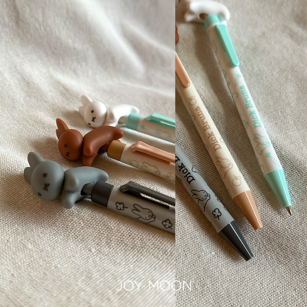 (現貨) 日本Miffy米飛兔🐰跳跳圓珠筆 原子筆 黑色油性筆 0.7mm