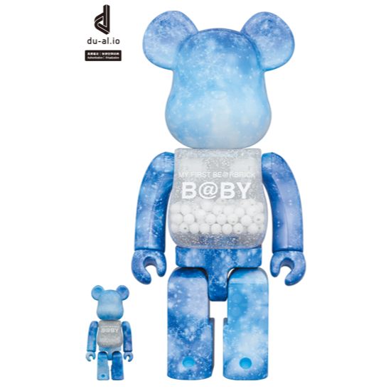 全新未拆 BE@RBRICK MY FIRST B@BY 雪花千秋 100%+400%