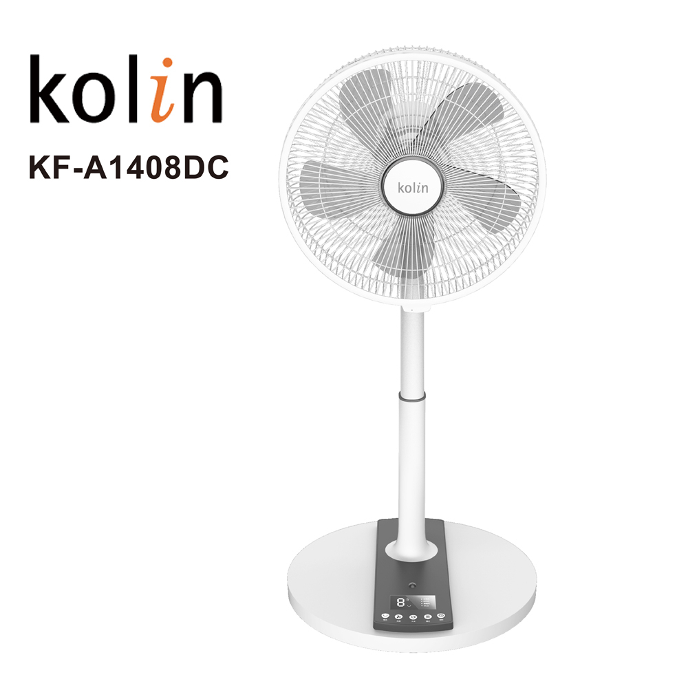 【Kolin 歌林】14吋ECO智能溫控DC節能電風扇(KF-A1408DC)