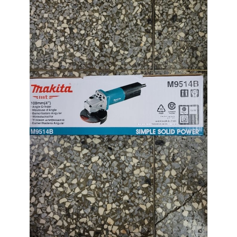 含稅價_MAKITA 牧田 M9514B 100mm 砂輪機 720W