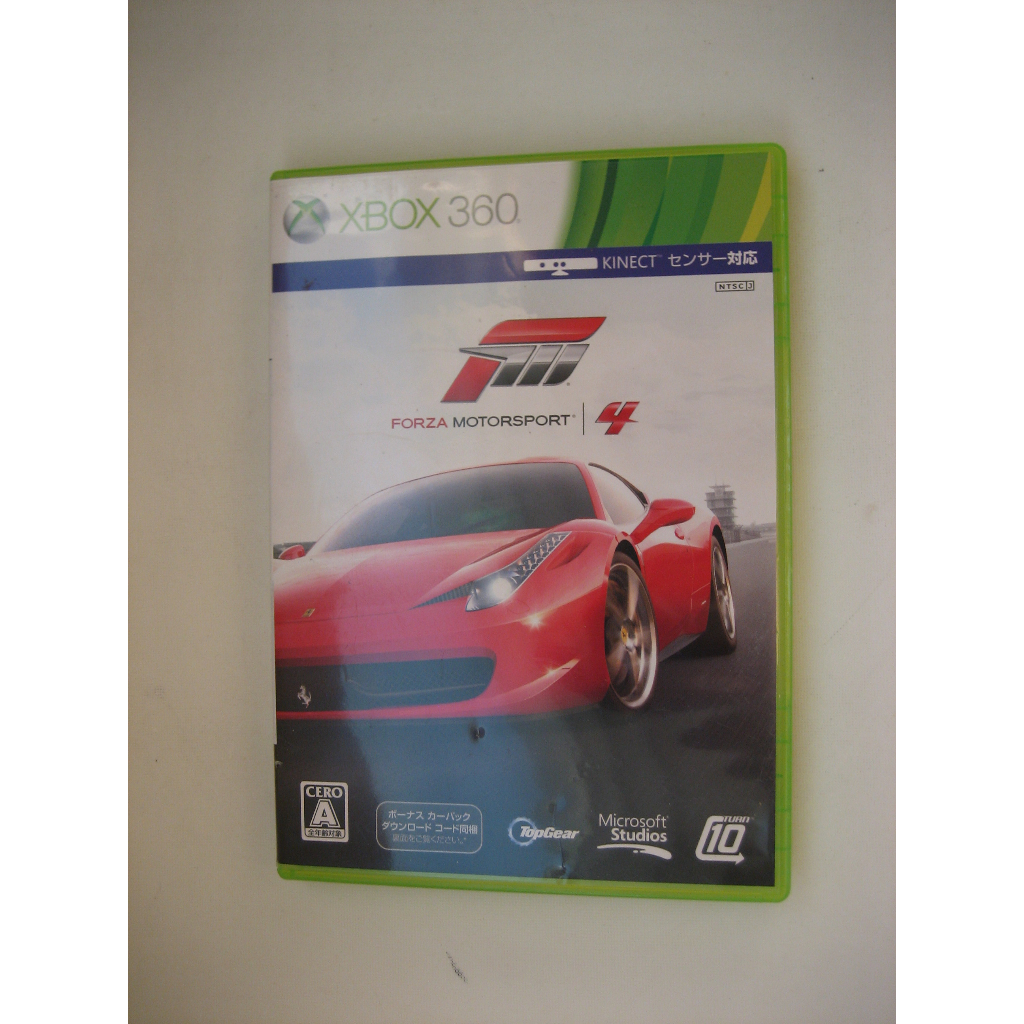 Xbox 360 Kinect 極限競速 4 Forza 4 中文字幕