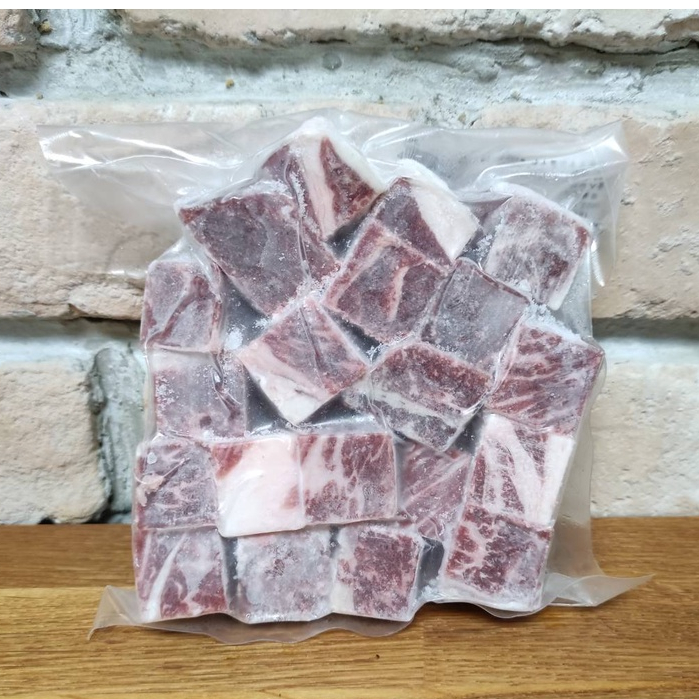 【日盛豐急速冷凍食品】肉品&amp;水產 美國背肩/板腱骰子牛2.5*2.5 250g/500g