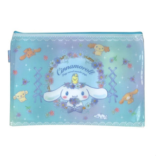 香港三麗鷗 CINNAMOROLL / 大耳狗 / 玉桂狗 / 喜拿 - A4 A5 拉鏈檔案夾 / 檔案收納袋