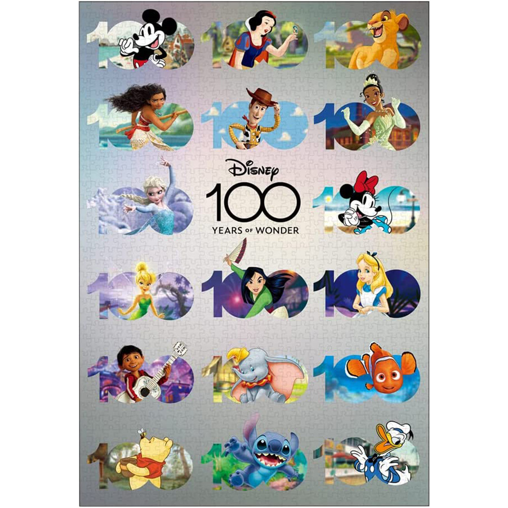 Tenyo拼圖 1000片 DISNEY 100 迪士尼百年慶典 紀念 BF94010
