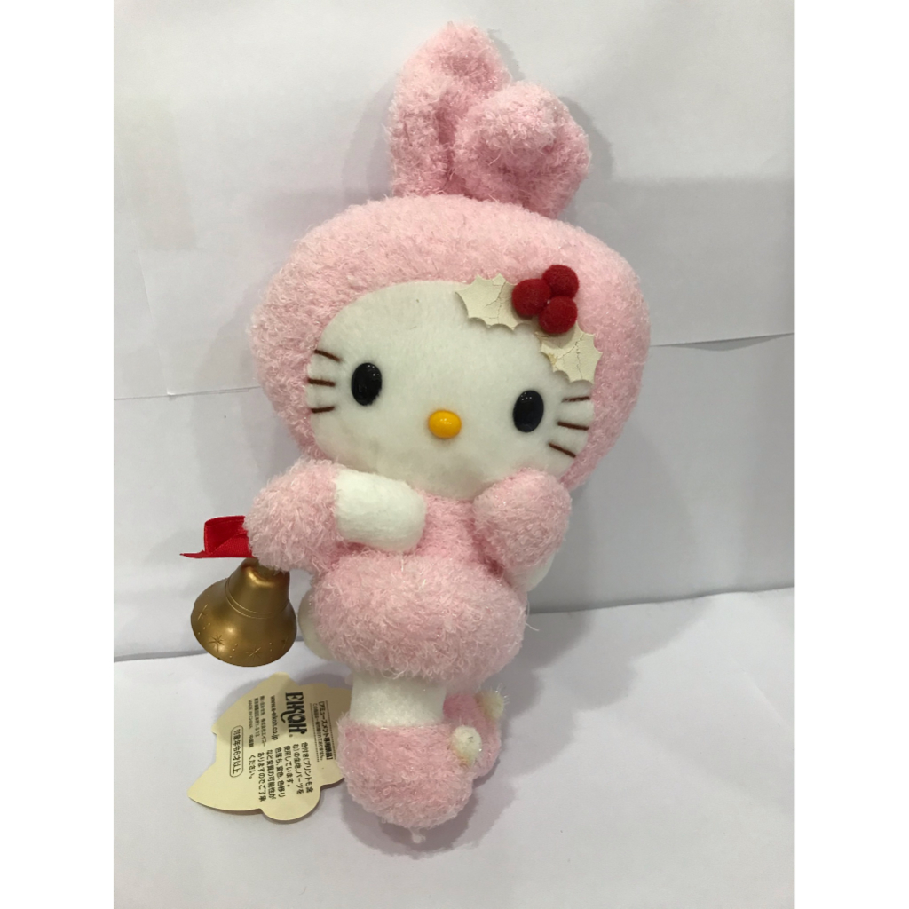 *麗麗* Hello Kitty 凱蒂貓 聖誕 兔子裝 2006年 三麗鷗 布偶 絕版 景品 現貨