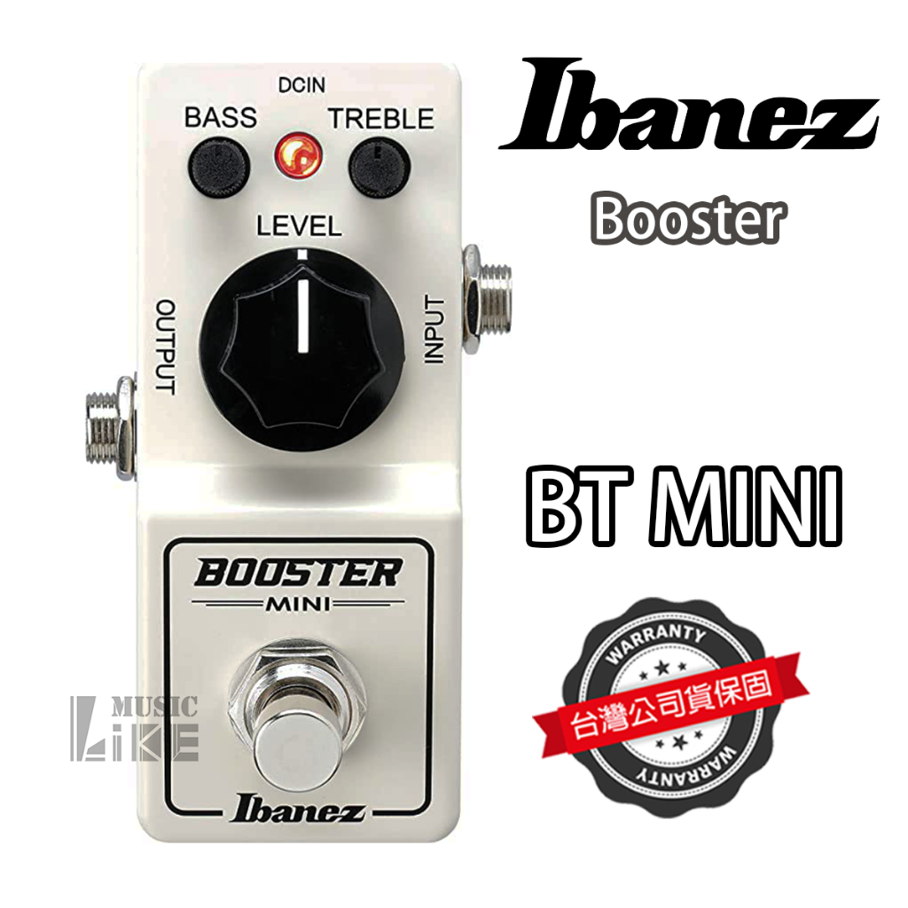 『日本製造』Ibanez BTMINI 效果器 單顆 Booster 增益 破聲 公司貨 mini