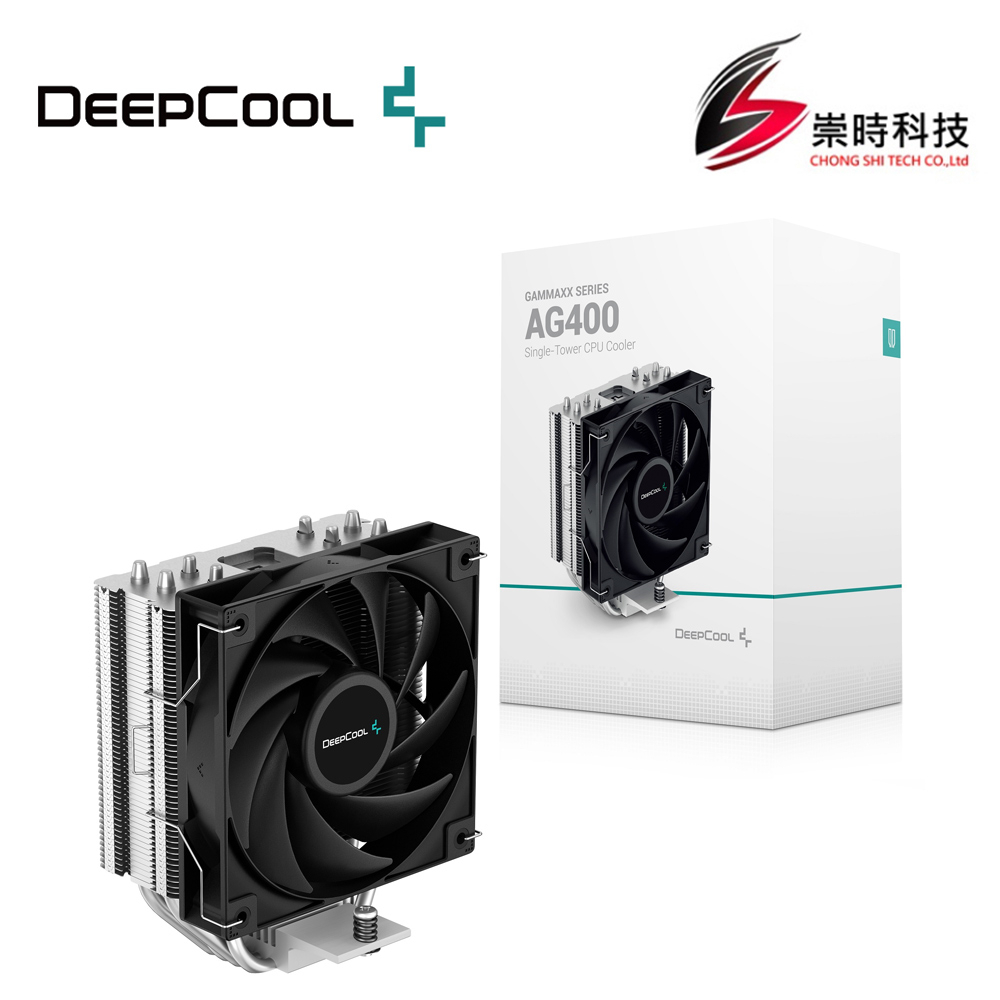 DEEPCOOL 九州風神 AG400 CPU散熱器/崇時電腦