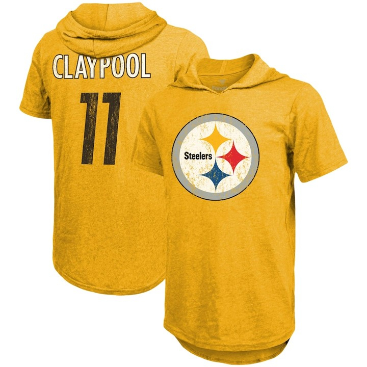  -短袖帽T-NFL  Chase Claypool Pittsburgh(現貨)