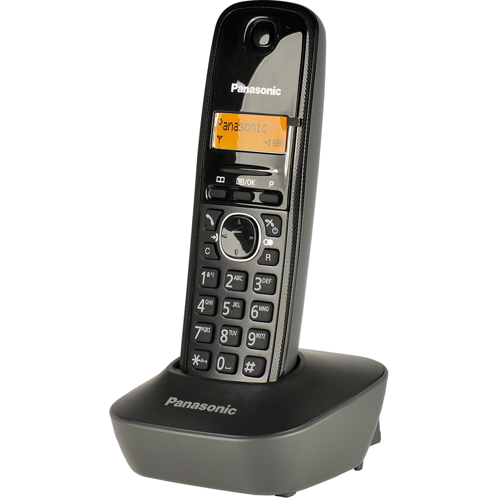 Panasonic國際牌(含稅價 )數位無線電話KX-TG1611 主機一年保固 來電顯示 螢幕背光