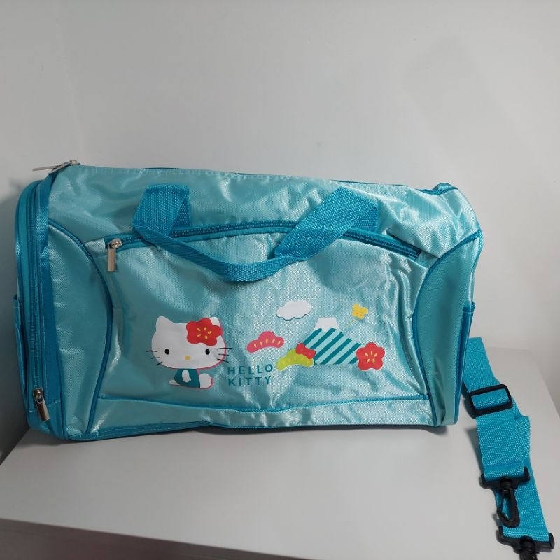hello kitty 悠游時尚旅行袋 行李袋