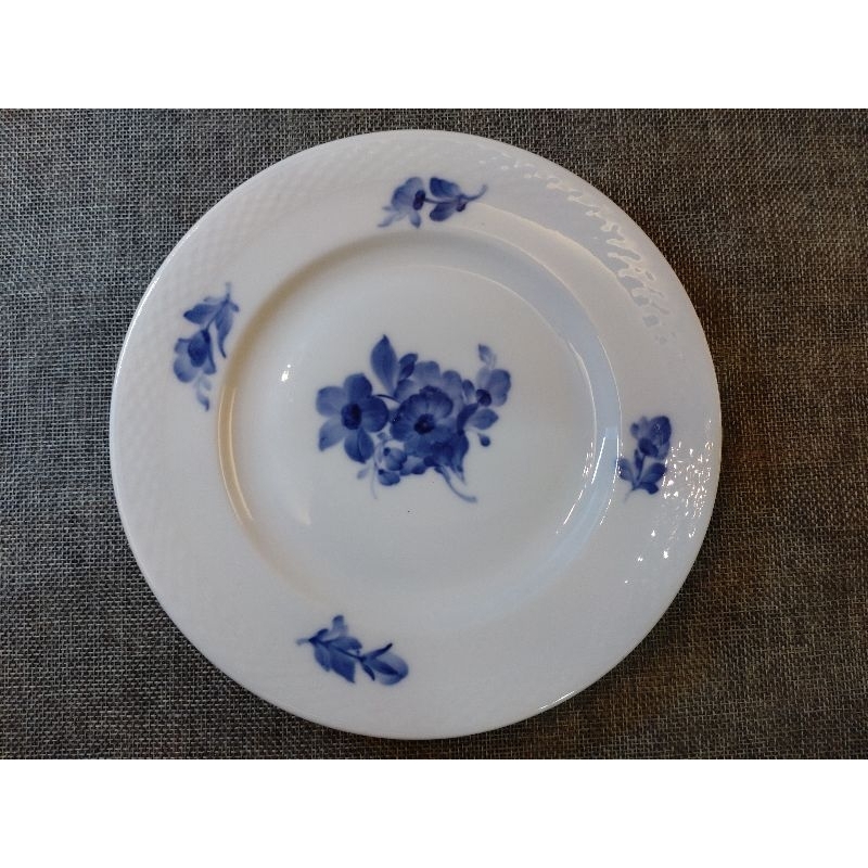 約1900s 稀有古董件/皇家哥本哈根 Royal Copenhagen 瓷器/手繪藍花/瓷盤/19cm