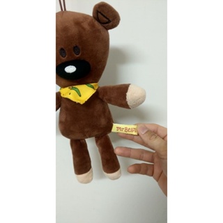 豆豆先生的秋葵領巾泰迪熊 Mr. Bean Teddy bear （二手、近新品）